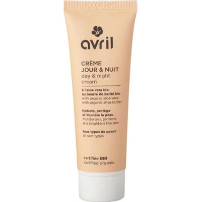 Avril Organiczny krem na dzień i na noc z aloesem i masłem shea 50ml