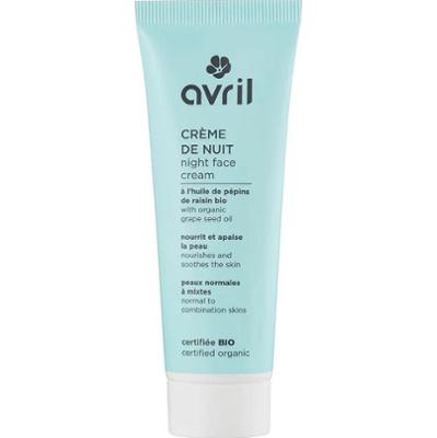 Avril Organiczny krem na noc z olejem z pestek winogron Skóra normalna mieszana 50ml