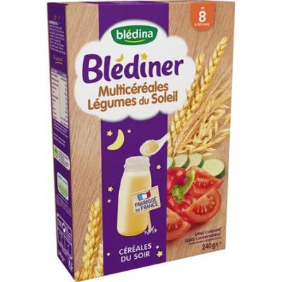Blédina Cereales Du Soir Multicereales Warzywa Słońca 8 Miesięcy Blediner 240g
