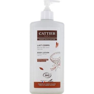 Cattier Organiczne waniliowe masło kokosowe zmiękczające mleczko do ciała 500ml