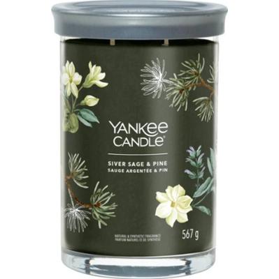 Yankee Candle Srebrna szałwia i sosna Signature Świece Tumbler (Srebrna Szałwia i Sosna) - Świeca zapachowa - 567.0 g