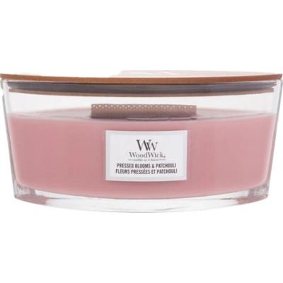 Świeca zapachowa Woodwick Pressed Blooms & Patchouli Ship Crushed Flowers & Patchouli - 16 oz