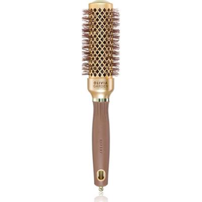 Olivia Garden Expert Blowout Shine Gold & Brown - szczotka do stylizacji włosów 35 mm