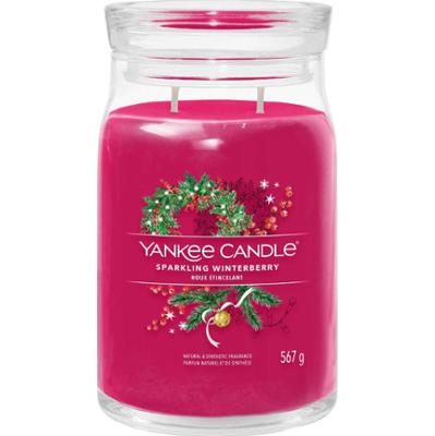 Yankee Candle Sparkling Winterberry Signature świeca - 567,0 g