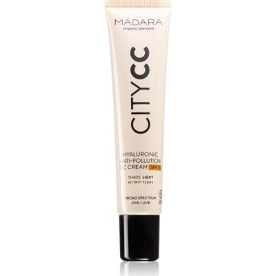 Madara CityCC Krem CC przeciw zanieczyszczeniom z kwasem hialuronowym Spf15 Light 40 ml