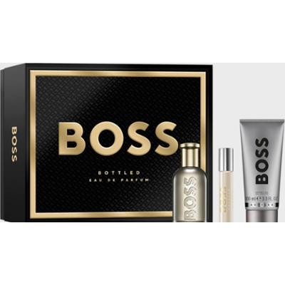 Hugo boss Boss Bottled No. 6 Woda perfumowana Zestaw upominkowy EDP 100 ml, miniaturowy EDP 10 ml i żel pod prysznic 100 ml