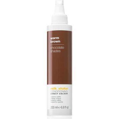 Kolorowy tonik Milk Shake Direct 200 ml CIEPŁY BRĄZ || Ciepły brąz