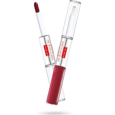 Pupa Long (płynny barwnik do ust) 2 x 4 ml 005 Deep Ruby