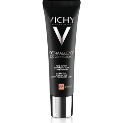 Vichy Dermablend 3D Correction Aktywny Podkład Regenerujący Korektor 16h 55 Brąz 30ml