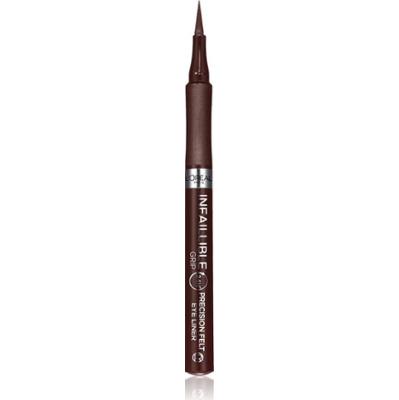 L'Oréal Paris Infaillible Grip 27H Precision Felt eyeliner w kolorze brązowym marker 1 ml