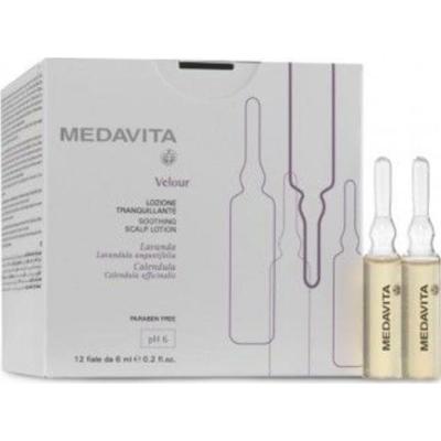 Medavita Velour Intensive Soothing Treatment Lotion do włosów 12x6 ml