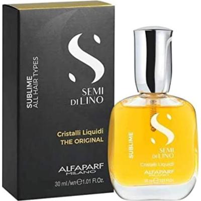 Alfaparf Milano Semi Di Lino Wysublimowane ciekłe kryształy Oryginał 30ml