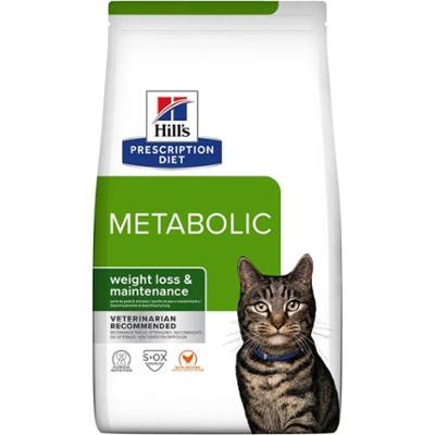 Hills Prescription Diet Sucha karma dla kotów Metabolic Weight Management Kurczak 3 kg