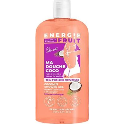 Energie Owocowy Żel Pod Prysznic Neutralny Ph Kokos i Organiczne Masło Shea 500ml