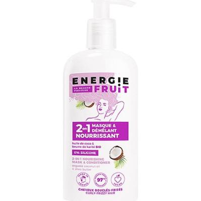 Energie Fruit Maska 2 w 1 z organicznym kokosem i masłem shea do włosów kręconych 300ml
