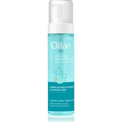 Oillan Szampon nawilżający 3 w 1, pianka oczyszczająca 200 ml