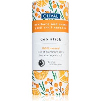 Olival Naturalny stały dezodorant z olejkiem frangola i pomarańczą bez soli aluminium 40 g
