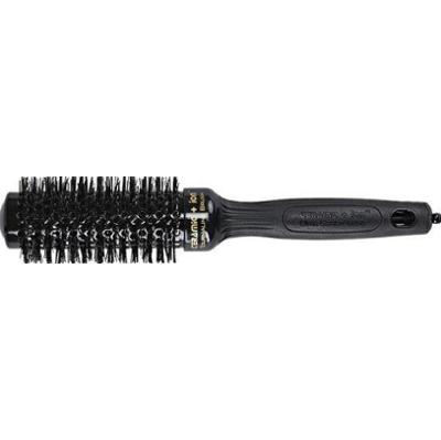 Okrągła szczotka Olivia Garden Expert Blowout Shine czarny 35 mm