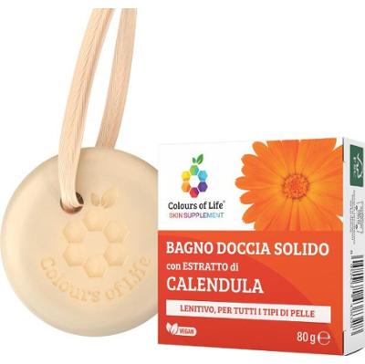 Optima naturals Kolory Life Żel pod prysznic w kostce z nagietkiem, 80 g