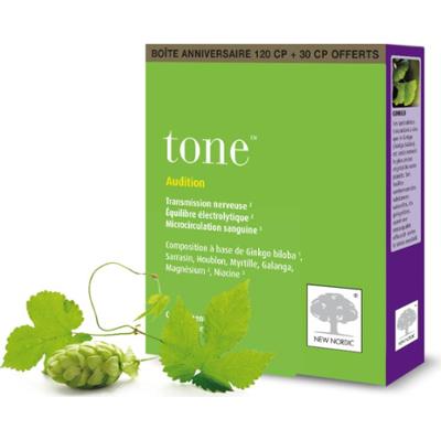 New Nordic Tone Szumy uszne Dobry słuch 120+30 tabletek