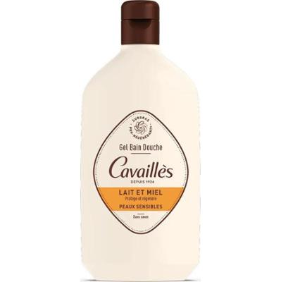 Cavaillès Żel pod prysznic - Mleko i miód - Skóra wrażliwa 400 ml