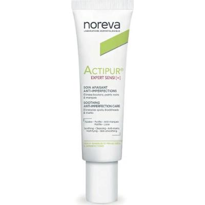 Noreva Actipur Expert Sensi [+] Kojąca Kuracja Przeciw Niedoskonałościom Skóra Wrażliwa na Niedoskonałości 30ml