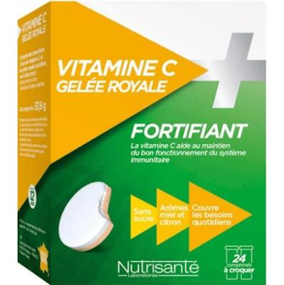 Vitavea Witamina C + Mleczko pszczele - Wzmacniające 24 tabletki do żucia