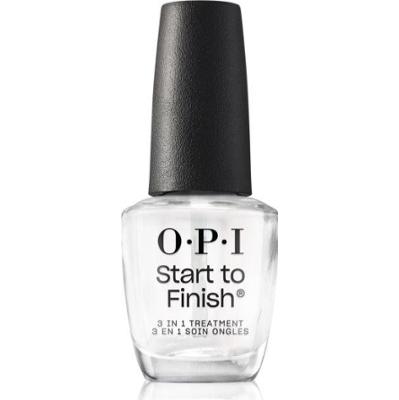 OPI Baza i Top Coat Start To Finish do paznokci o działaniu odżywczym 15ml