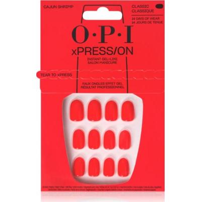 Opi Sztuczne paznokcie Xpress-On Iconic Tones Cajun Shrimp 30 szt