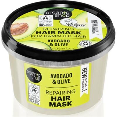 Organic Shop Awokado i Oliwka Regenerująca Maska Do Włosów 250ml