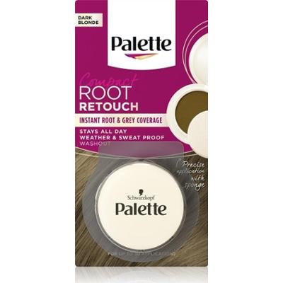 Schwarzkopf Palette Compact Root Retouch korektor do odrostów i siwych włosów puder efekt ciemny blond kolor 3 g