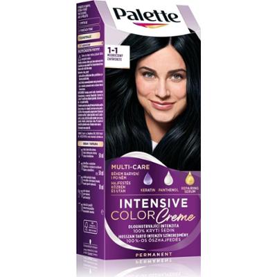 Schwarzkopf Palette Intensive Color Creme trwała farba do włosów kolor 1-1 C1 Niebiesko-czarny