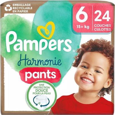 Pampersy Armonia Spodnie Eco Rozmiar 6 (15kg +) 24 pieluszki