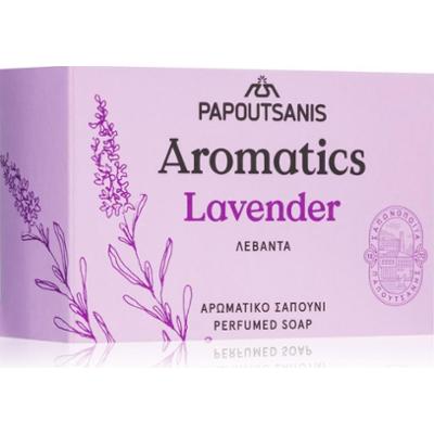 PAPOUTSANIS Mydło w kostce Aromatics Lawenda 100 g