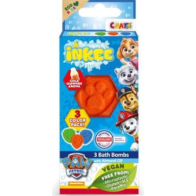 Nickelodeon Paw Patrol kula do kąpieli dla dzieci 3× 15 g