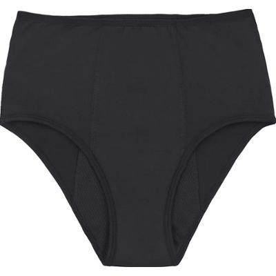 Snuggs Nocny okres: obfite krwawienie Czarne majtki menstruacyjne Materiał na obfite krwawienie Rozmiar M