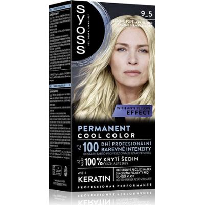 Syoss Cool Color trwała farba do włosów kolor 9_5 Frozen Pearl Blonde