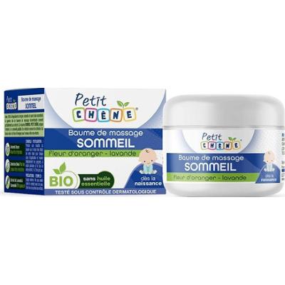 Petit Chêne Balsam do masażu snu Kwiat Pomarańczy - Lawenda ORGANICZNY 40ML