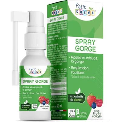 Petit Chêne Spray do gardła Czerwone owoce 20ml