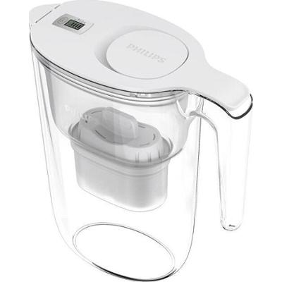 Philips Dzbanek filtrujący AWP2943WHT, 3x Micro X-Clean Zmiękczający+ filtr