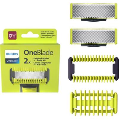 Philips Zestaw do twarzy i ciała OneBlade QP620/ 50 - Wymienna głowica