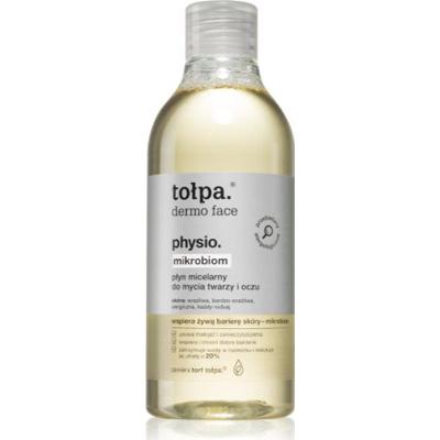 Tołpa Physio Mikrobiom woda micelarna oczyszczająca do twarzy i oczu 400 ml