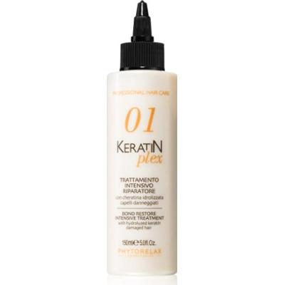 Phytorelax Laboratories Keratin Plex intensywna kuracja regenerująca do włosów zniszczonych i łamliwych 150 ml