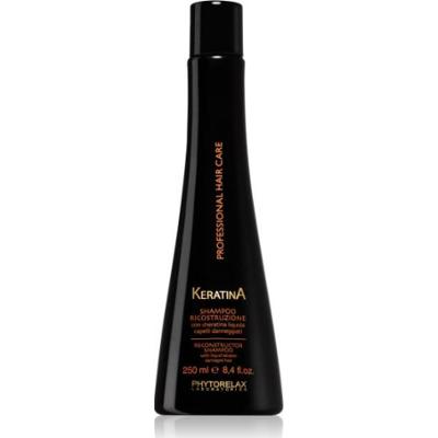 Phytorelax Laboratories Szampon regenerujący keratynę do włosów zniszczonych 250 ml