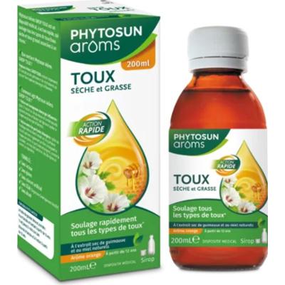 Phytosun Arôms Suchy i tłusty syrop na kaszel 200ml