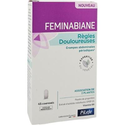Pileje Feminabiane Bolesne Miesiączki Okresowe Skurcze Brzucha 45 Tabletek