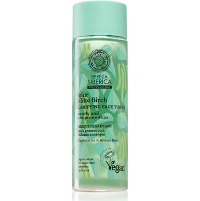 Natura Siberica Polar White Birch Rozświetlający Tonik do Skóry Tłustej i Problematycznej 200ml