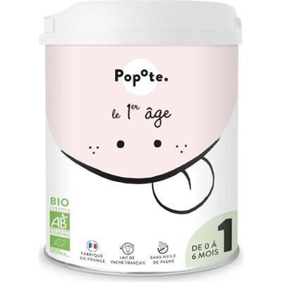 Popote Organiczne mleko 1. wieku od 0 do 6 miesiąca życia 800g