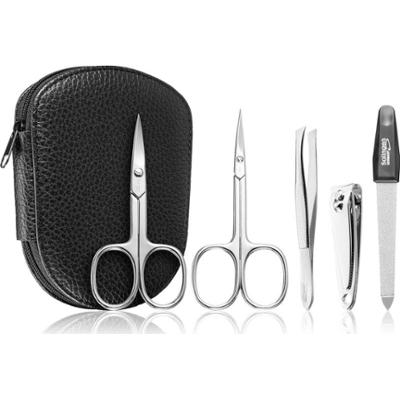 DuKaS Zestaw do manicure Solingen Premium Line 112 + skórzane etui dla mężczyzn