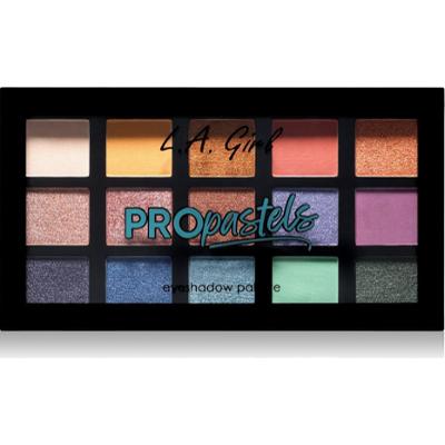 L.A. Girl Cosmetics Paleta cieni do powiek PRO Pastels 18g